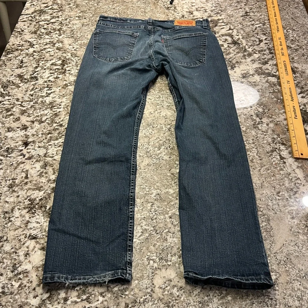 Vintage 2000s Levi's 559‎ Relaxed Straight Leg Jeans Blue Denim 33x30